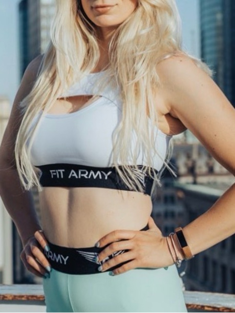 Fit Army Sports bra size M